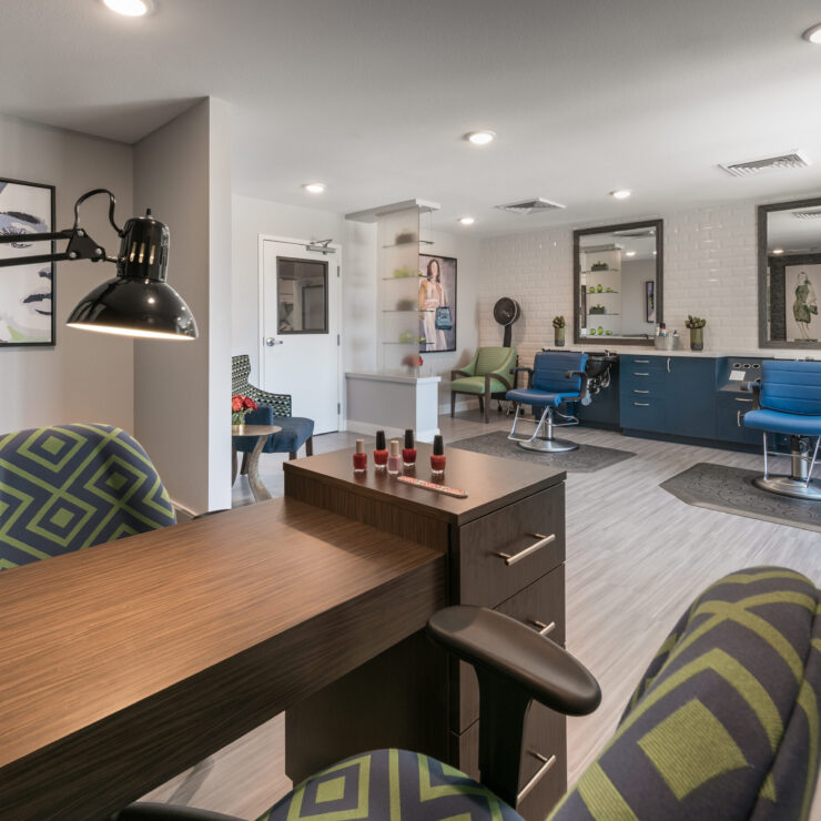 A vibrant, welcoming space designed for relaxation and community, featuring comfortable seating and modern amenities.