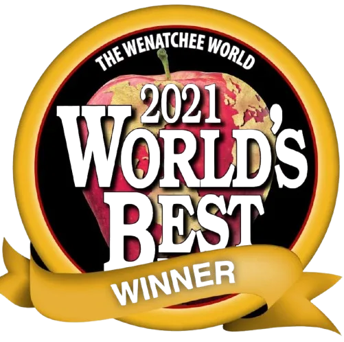 A vibrant seal celebrating community and excellence, highlighting our commitment to quality care.