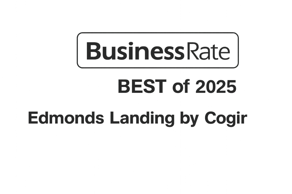 A prestigious recognition highlighting Edmonds Landing’s commitment to community and care.