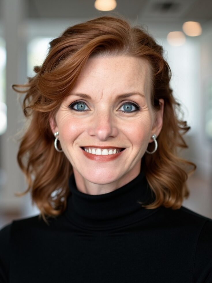 A welcoming atmosphere shines through with a friendly individual, embodying warmth and community spirit.