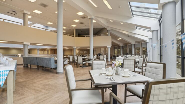 Bright and inviting dining area fostering community and connection, perfect for shared meals and memories.