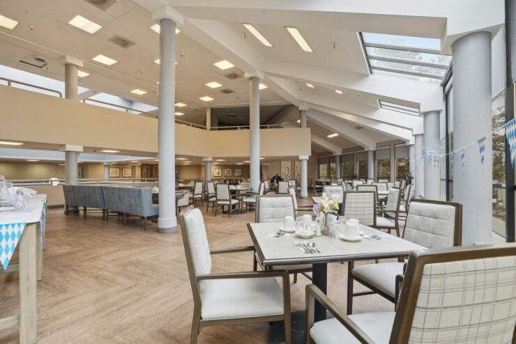 Bright and inviting dining area fostering community and connection, perfect for shared meals and memories.