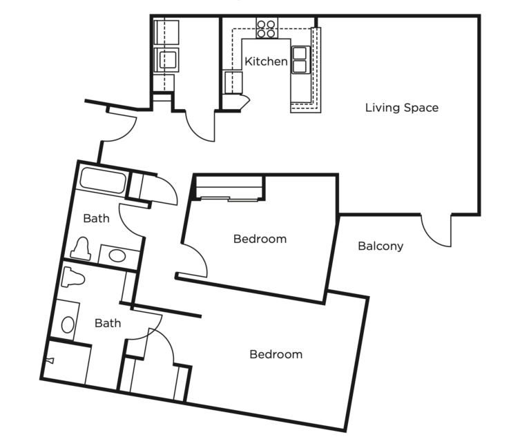 Spacious layout with inviting living areas and comfortable bedrooms, perfect for community life.