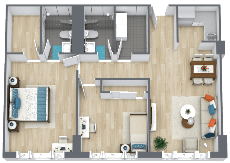 This inviting layout features spacious living areas, promoting comfort and community connections.