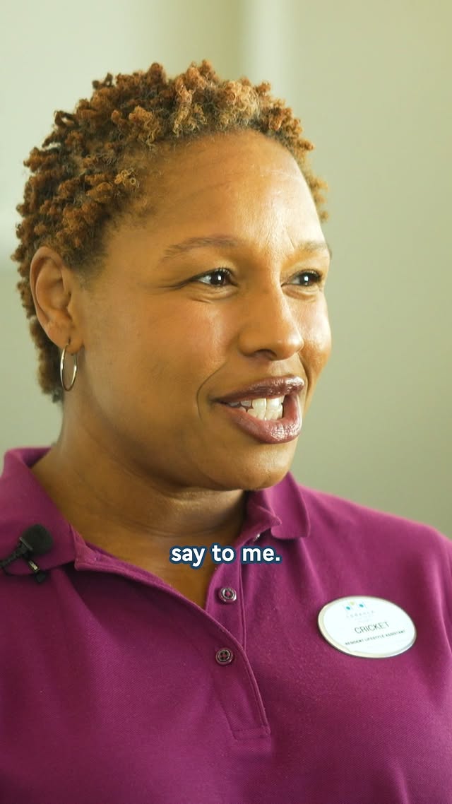 A passion for connection and creativity brings energy into everyday life. We are thankful for the light and energy that Cricket brings to our senior living team!

.

.

.

.

.

#SeniorLiving #SeniorLivingTeam