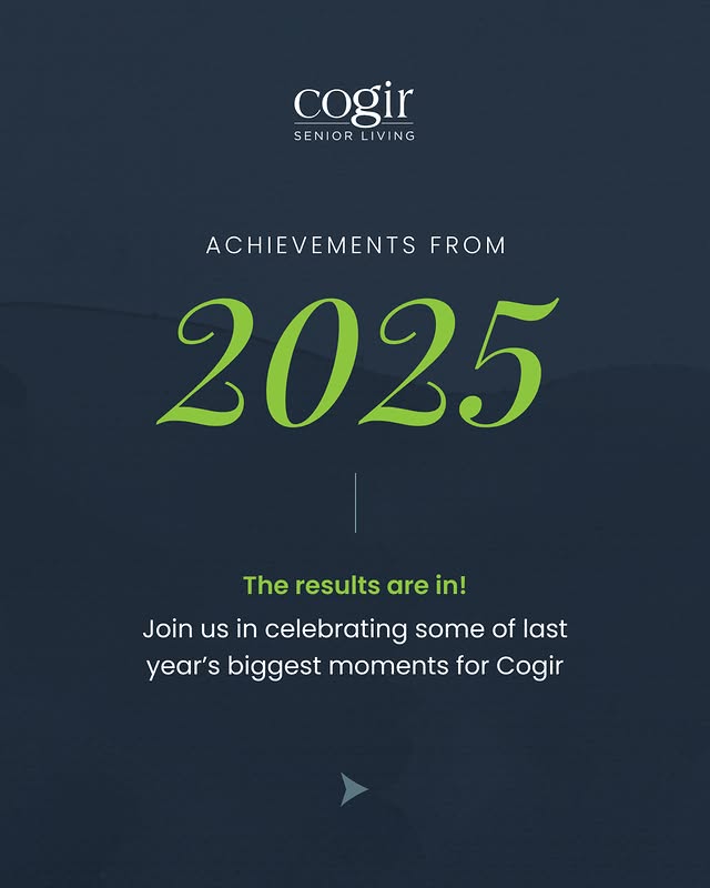 Check out our 2025 accomplishments! Here’s to another year of senior living excellence in 2026 🎉