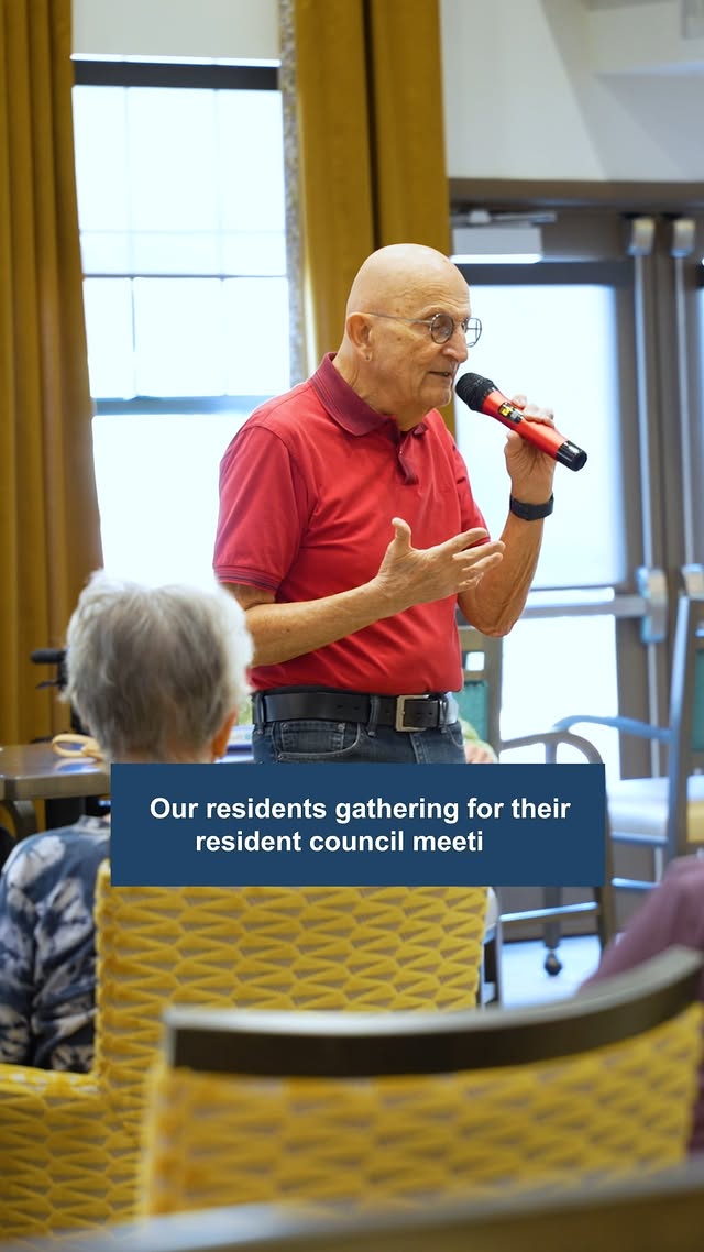 Decisions shouldn’t be made for you; they should be made with you. True community takes collaboration and that is why we host regular resident council meetings to ensure every voice is heard inside our community!
.

.

.

.

.

#SeniorLiving #ResidentCouncil
