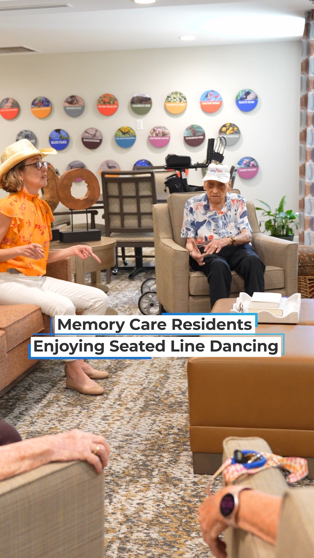 “You never count your money… when you’re sittin’ at the table!” 🎵😉 What song should we play at our next class?

Our seated line dancing crew understood the assignment.

This is what an active senior living looks like at Cogir Senior. Fun that meets you where you are.

.

.

.

.

.

#SeniorLiving #ActiveAging