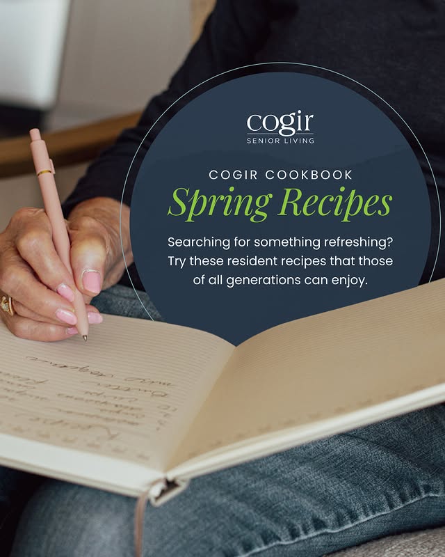 It’s springtime, and we’re sharing some great seasonal recipes from the Cogir cookbook! From fresh flavors to sweet treats, these dishes are perfect for brighter days ahead. 🌼