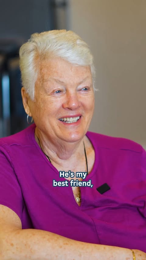 He may hide under the bed when he disagrees, but he’s still her best friend. Life with pets is one more joy of Independent Living for seniors at Cogir. #IndependentLivingAtCogir #CogirSeniorLiving