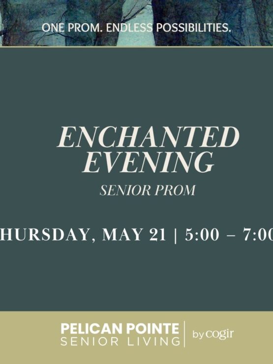 Invitation to a senior prom event fostering connection and joyful celebration in a welcoming setting.