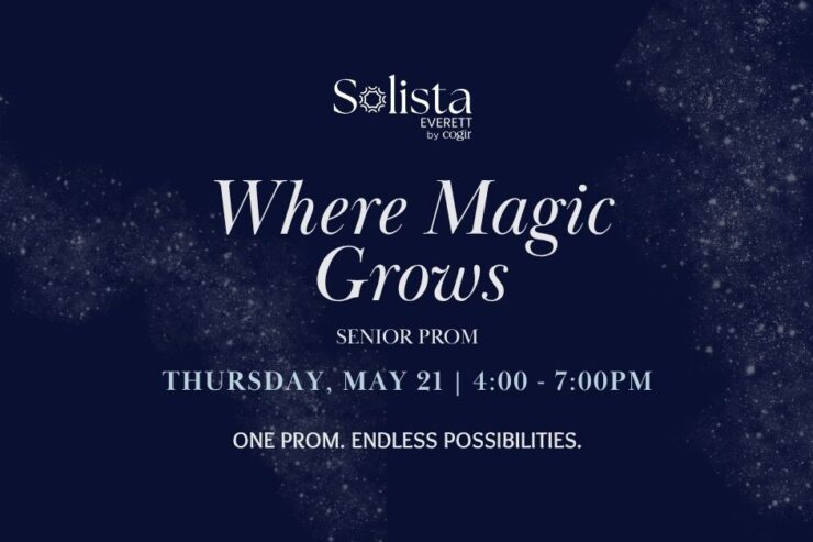 Elegant event invitation reflecting a warm, engaging community celebration for seniors.