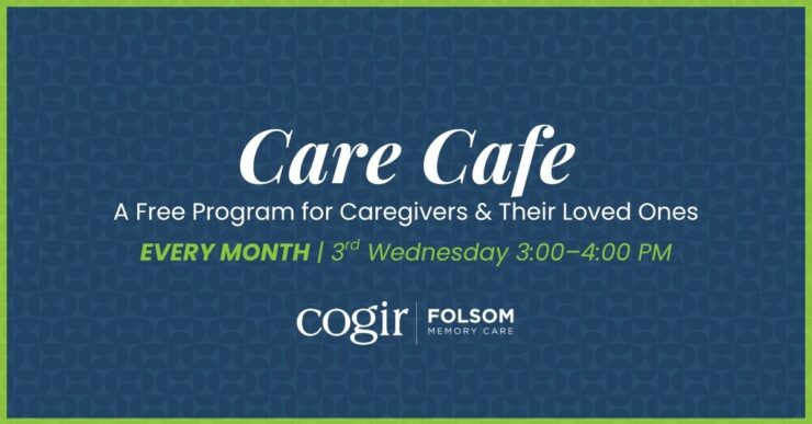 Monthly supportive Care Cafe program connects caregivers and their loved ones in a welcoming space.