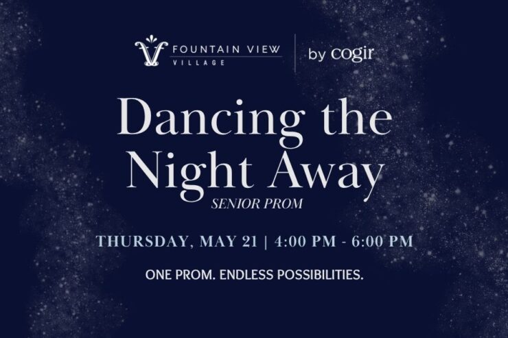 Elegant senior prom event invitation reflecting joyful community celebration and lasting memories.