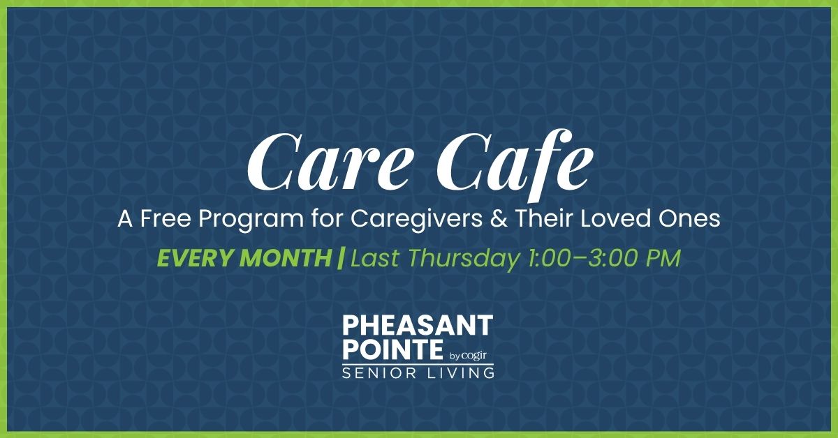Supportive community event welcoming caregivers and their loved ones to connect monthly.