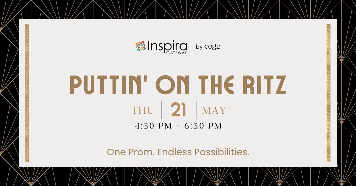 Elegant community event invitation for a joyful evening of connection and celebration.