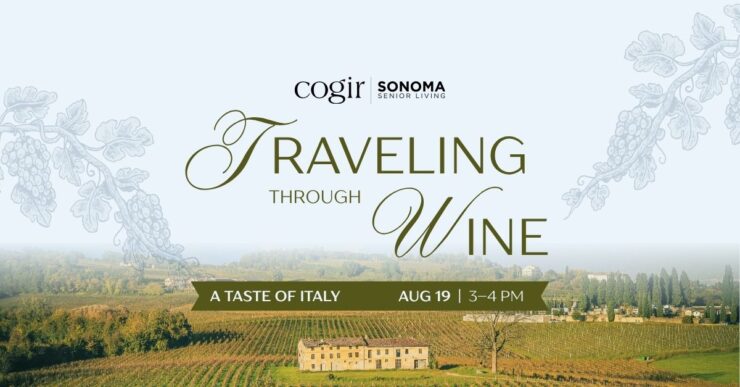 Scenic vineyard landscape with rolling hills, inviting a shared journey through wine and culture.