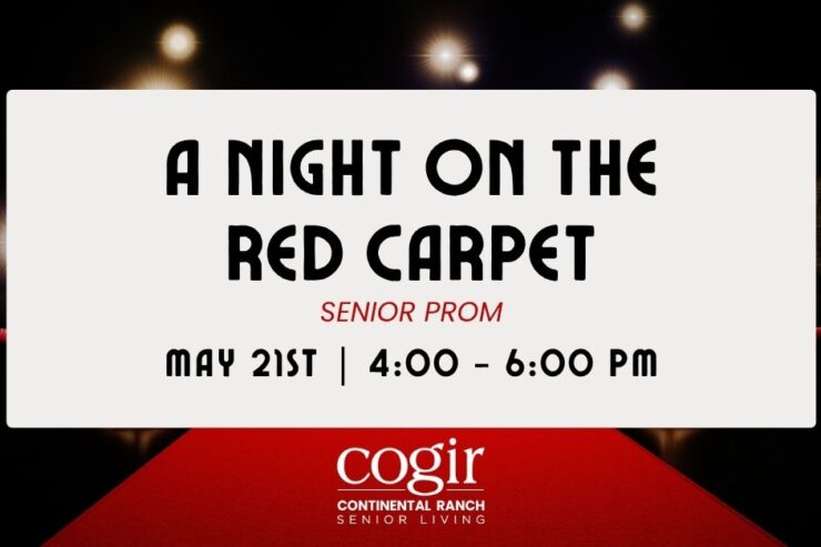 An elegant senior prom event offering a warm, festive evening for community connection.