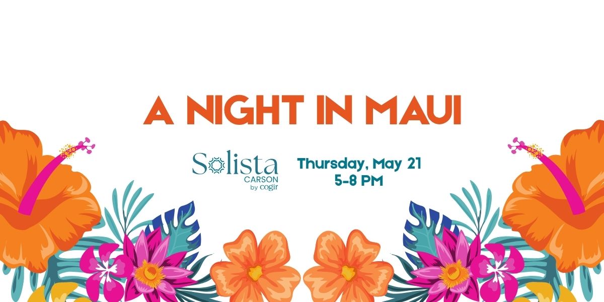Colorful tropical flowers frame an inviting event promoting community and joyful connections.
