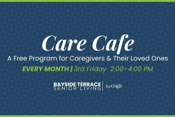 Caregiver support program held monthly, fostering connection and care at Bayside Terrace.