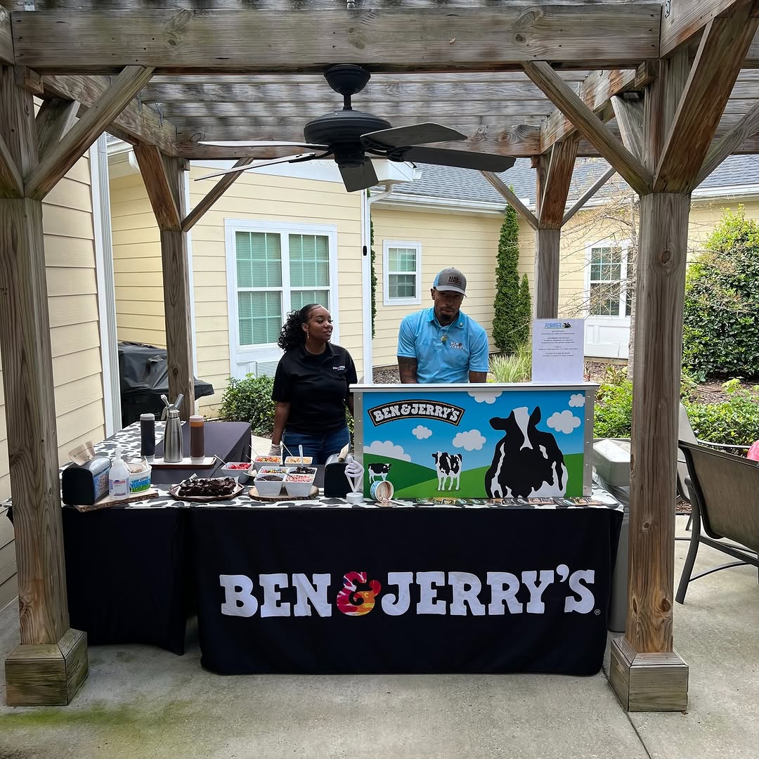 We kicked off Assisted Living Week with an ice cream social for Grandparents Day!