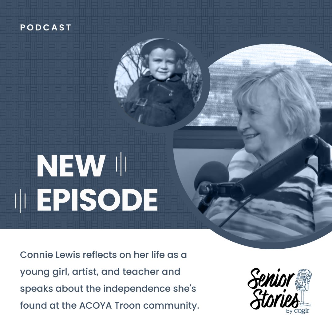 Check out our recent Senior Stories podcast episode with the wonderful Connie Lewis! Hear about her creative journey, teaching experiences, and passion for learning. Tune in here: https://bit.ly/3XNcDmj 🎨📚