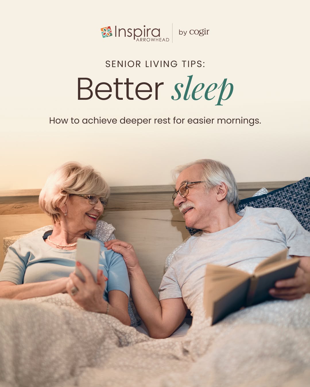 A good night’s sleep can make the whole day feel brighter. This month’s Senior Living Tips focus on simple habits that support deeper rest and easier mornings. 😴💛
