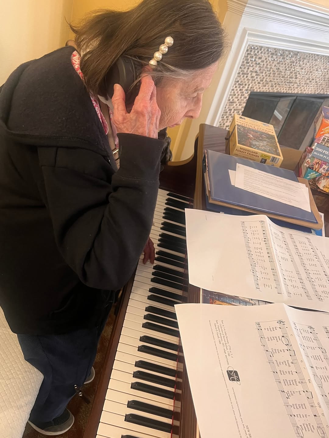 Rekindling an old love, one note at a time.