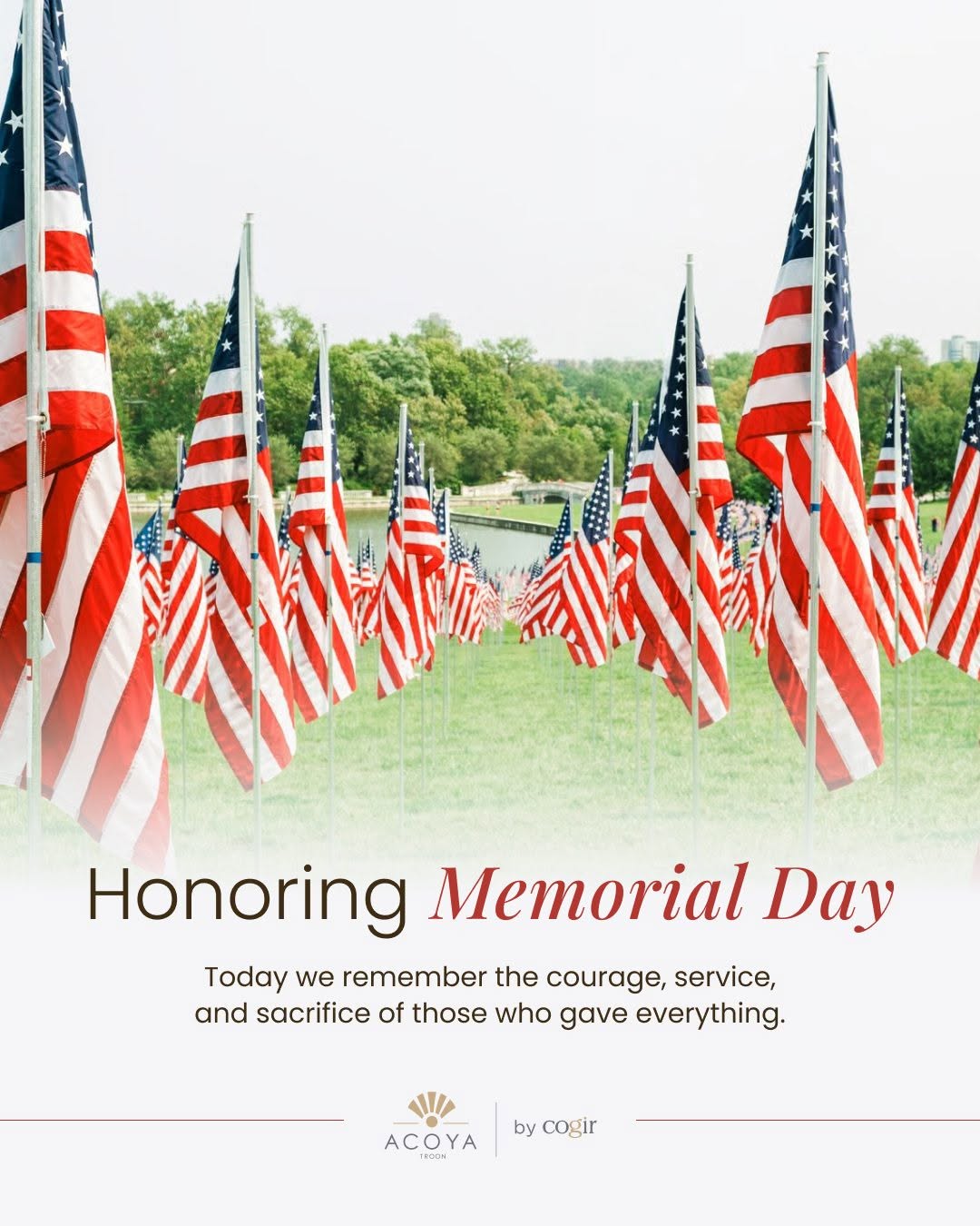 As we gather with family and friends, we take a moment to honor and remember the heroes who made it all possible. 🇺🇸 Happy Memorial Day