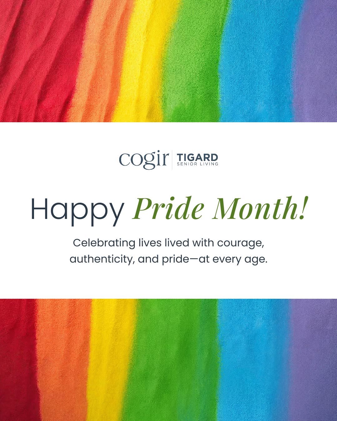 This Pride Month, we recognize and celebrate LGBTQ+ seniors whose lives and experiences have helped shape a more inclusive world. 🌈