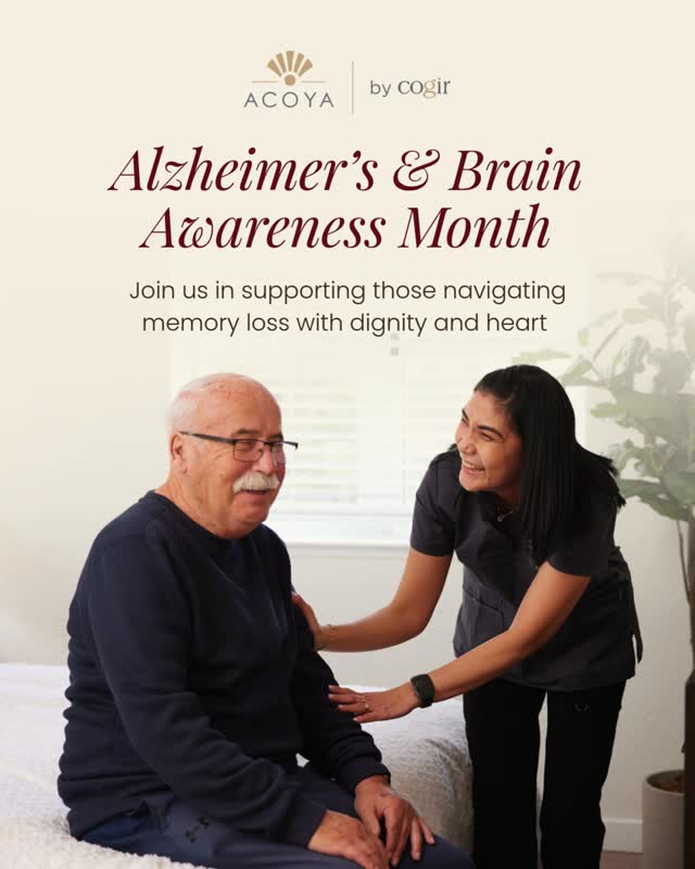 June is Alzheimer’s & Brain Awareness Month — a time to better understand memory loss and how meaningful support can make a difference. 🧠💜