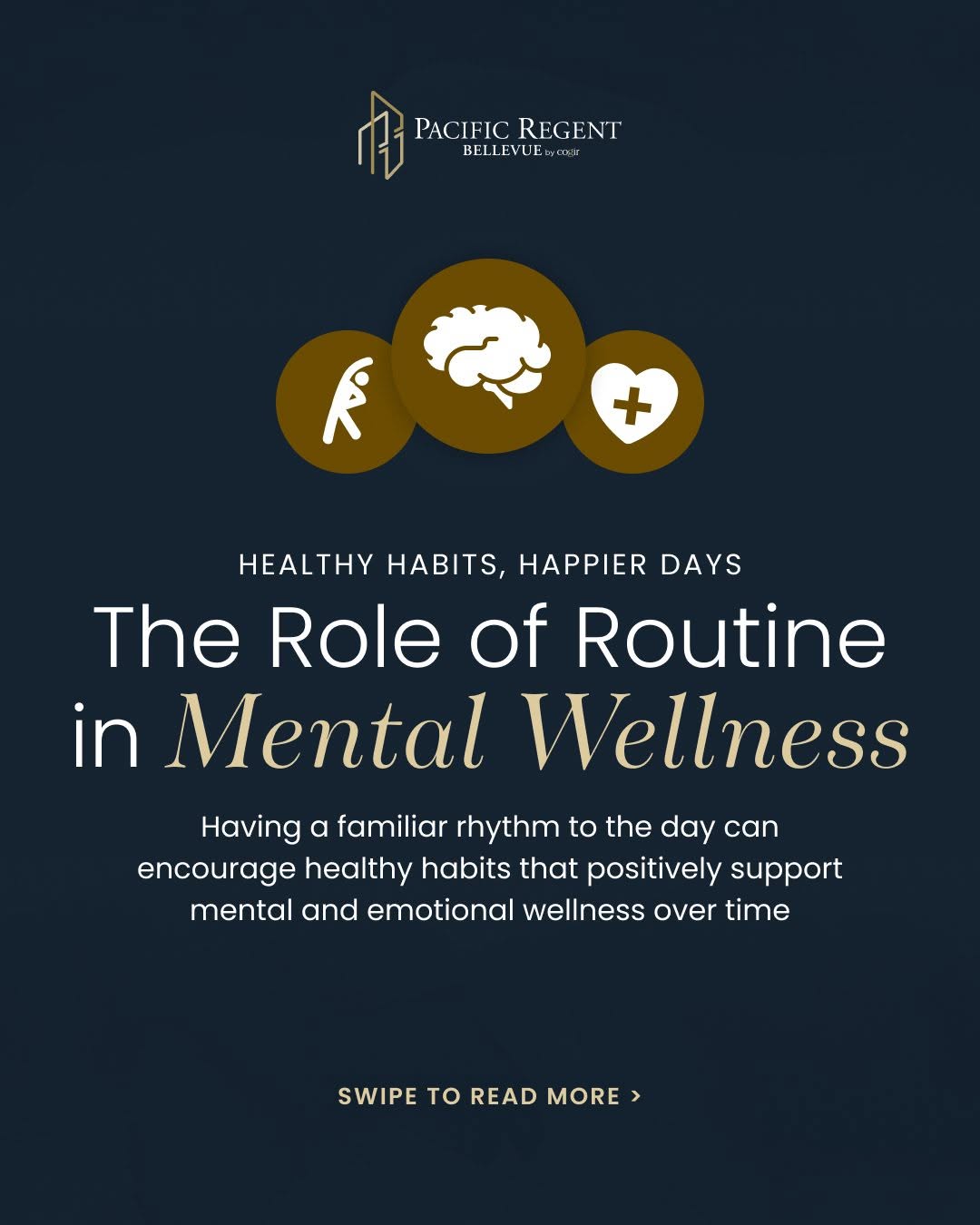 Routine plays an important role in supporting mental wellness at any stage of life. From creating a sense of stability to encouraging movement, small daily habits can have a lasting impact. 🧠💛