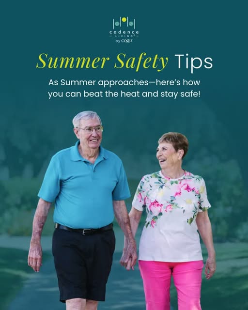Warmer days are here, and a few simple habits can help you stay comfortable while enjoying the season. ☀️ From staying hydrated to planning around the heat, these small steps go a long way.