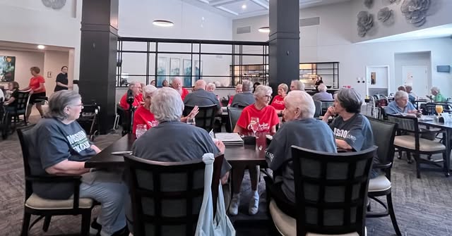 We had a fantastic afternoon welcoming friends from Cogir of Morrison Ranch for a spirited and friendly game of chair volleyball! The energy was high, the competition was lighthearted, and the laughter was nonstop as residents came together for some fun, movement, and team spirit. Before the match, everyone enjoyed delicious food and even better conversation—celebrating community, connection, and good sportsmanship all around. 💙 We’re so grateful for the chance to host and share such a joyful afternoon. We can’t wait for the next friendly rematch! 🏐😊 #CadenceChandler #CogirofMorrisonRanch #ActiveAging #SeniorLiving