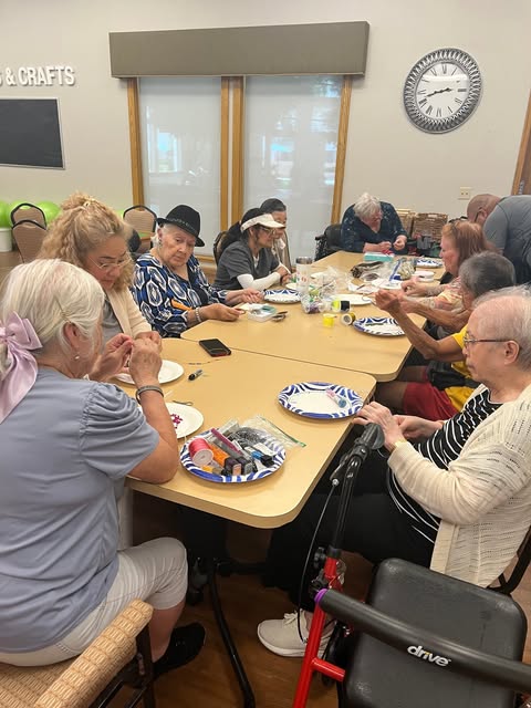 🌟 Activity Spotlight: Jewelry Making! 🌟 One bead at a time, our residents are creating beautiful handmade jewelry while making wonderful memories together. This favorite class encourages creativity, fine motor skills, and plenty of conversation, making it one of the highlights of the week. We love seeing everyone’s unique designs come to life! 💖