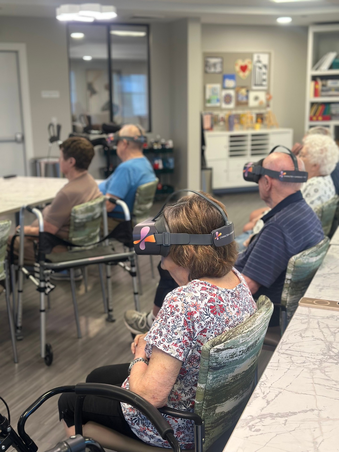 A huge **THANK YOU** to Aegis Home Health & Hospice for bringing the incredible world of **Virtual Reality** to Cadence Chandler! 🌎🥽 Our residents had an absolute ball as they embarked on a virtual journey across the United States—exploring iconic landmarks, revisiting favorite destinations, and discovering new places, all from the comfort of our community. The smiles, laughter, and conversations that followed made this unforgettable experience even more special. We’re so grateful to Aegis for introducing us to this amazing technology and creating meaningful moments of joy, wonder, and connection. We can’t wait for our next virtual adventure! #CadenceChandler #VirtualReality #SeniorLiving #AegisHomeHealth #LifeEnriched #NeverStopExploring #MeaningfulMoments #CogirRoadTo250