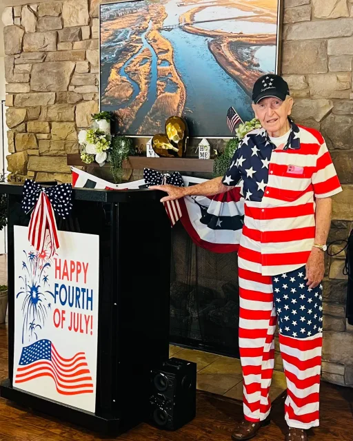 Happy 4th of July from Cogir of Brentwood! Celebrating 250 years of freedom, unity, and patriotism. ❤️🤍💙 #CogirofBrentwood #250thbirthday