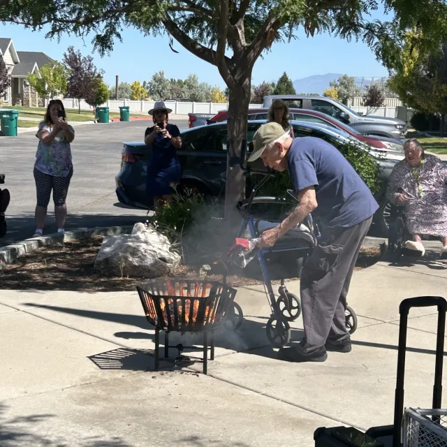Our way of respecting our country, our home, and our community this year was a retiring of our Flag and hoisting a new one in its place. This ceremony means a lot to our community. Thank you, to all that participated in this.