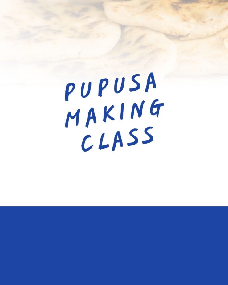 Community event promoting cultural connection through engaging pupusa making activities.