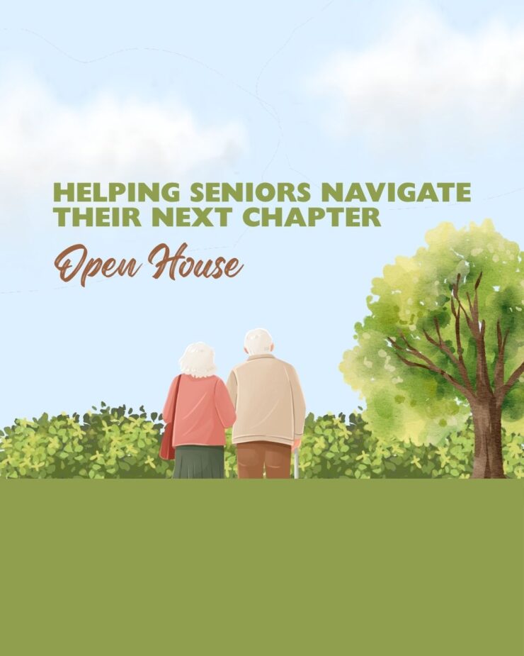 Elderly couple enjoying a peaceful outdoor setting surrounded by greenery and trees.