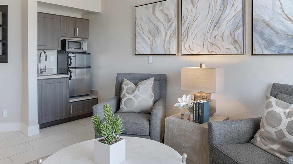Cadence Millbrae - Living room with elegant decor