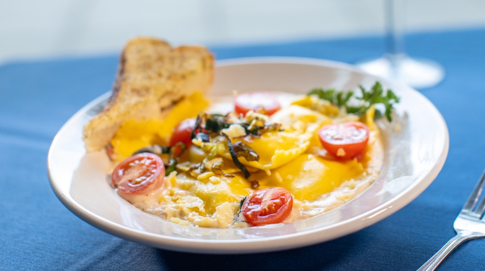 ENCORE Culinary Services eggs and tomato omelette