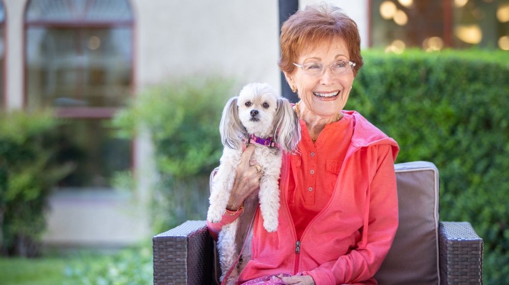 Senior programs: pet therapy